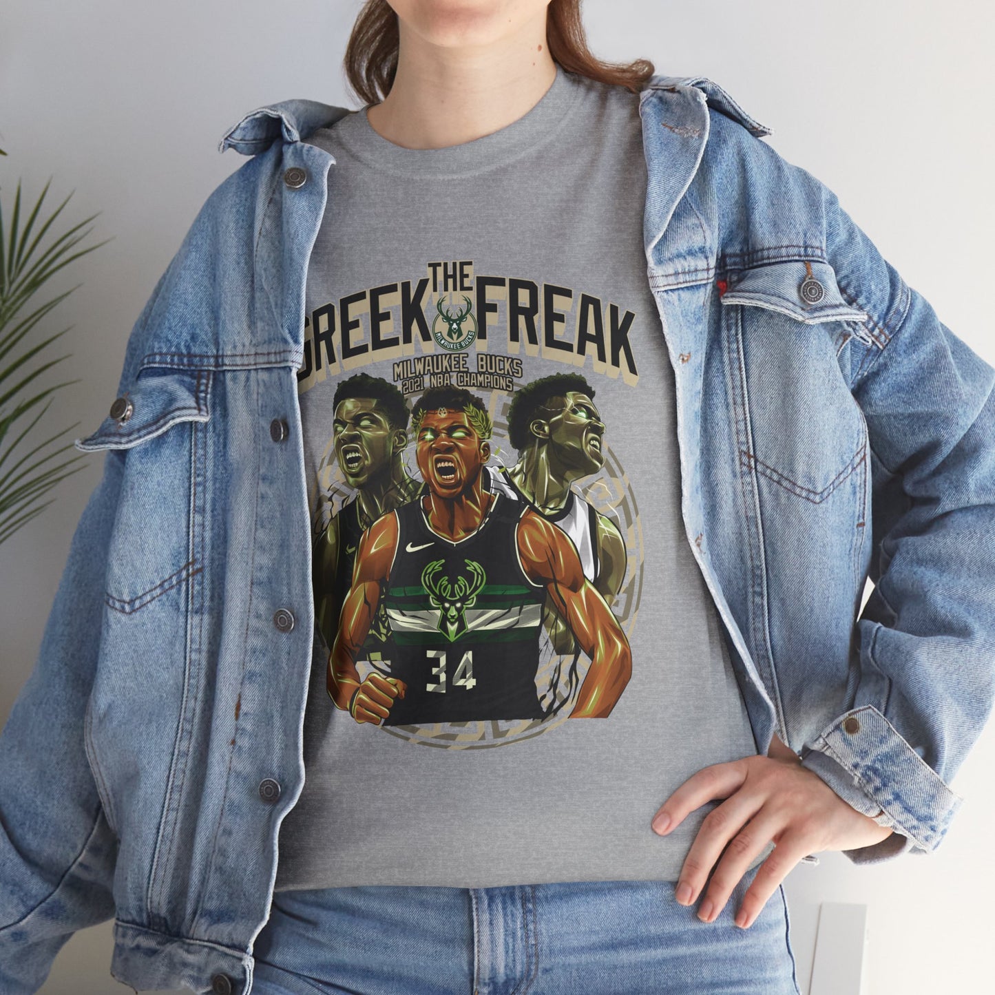 Giannis Antetokounmpo Greek Freak Tee