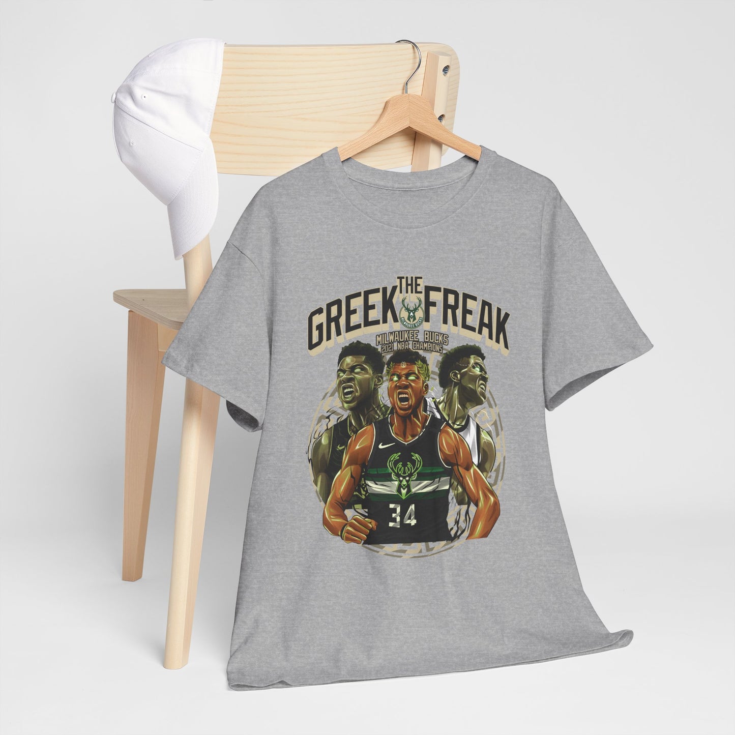 Giannis Antetokounmpo Greek Freak Tee