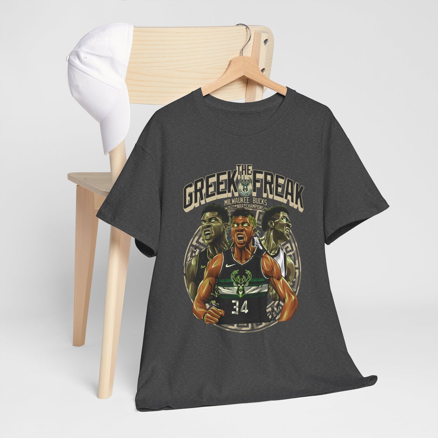 Giannis Antetokounmpo Greek Freak Tee