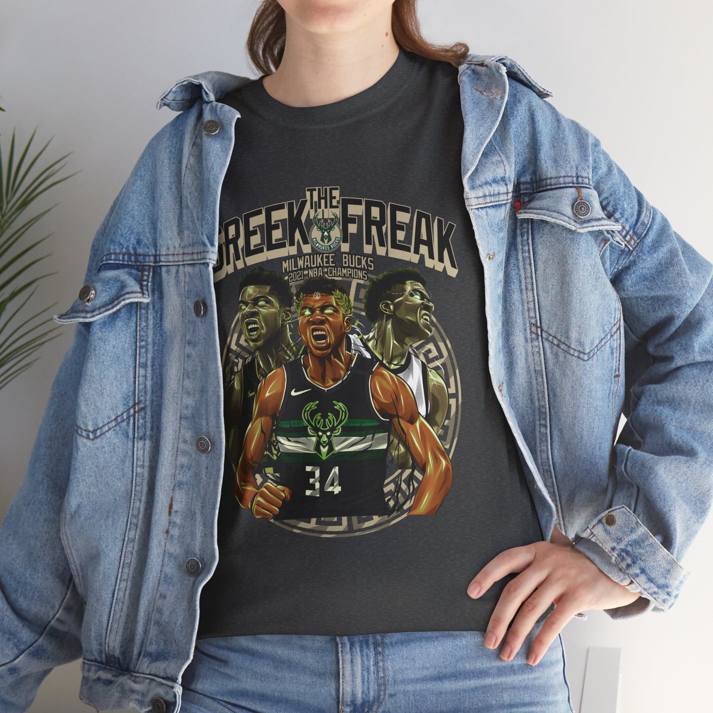 Giannis Antetokounmpo Greek Freak Tee