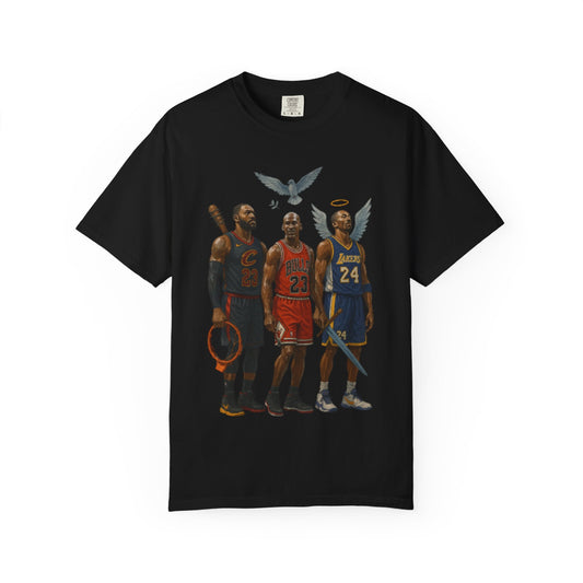 Basketball Legends T-shirt - Kobe LeBron Michael Jordan