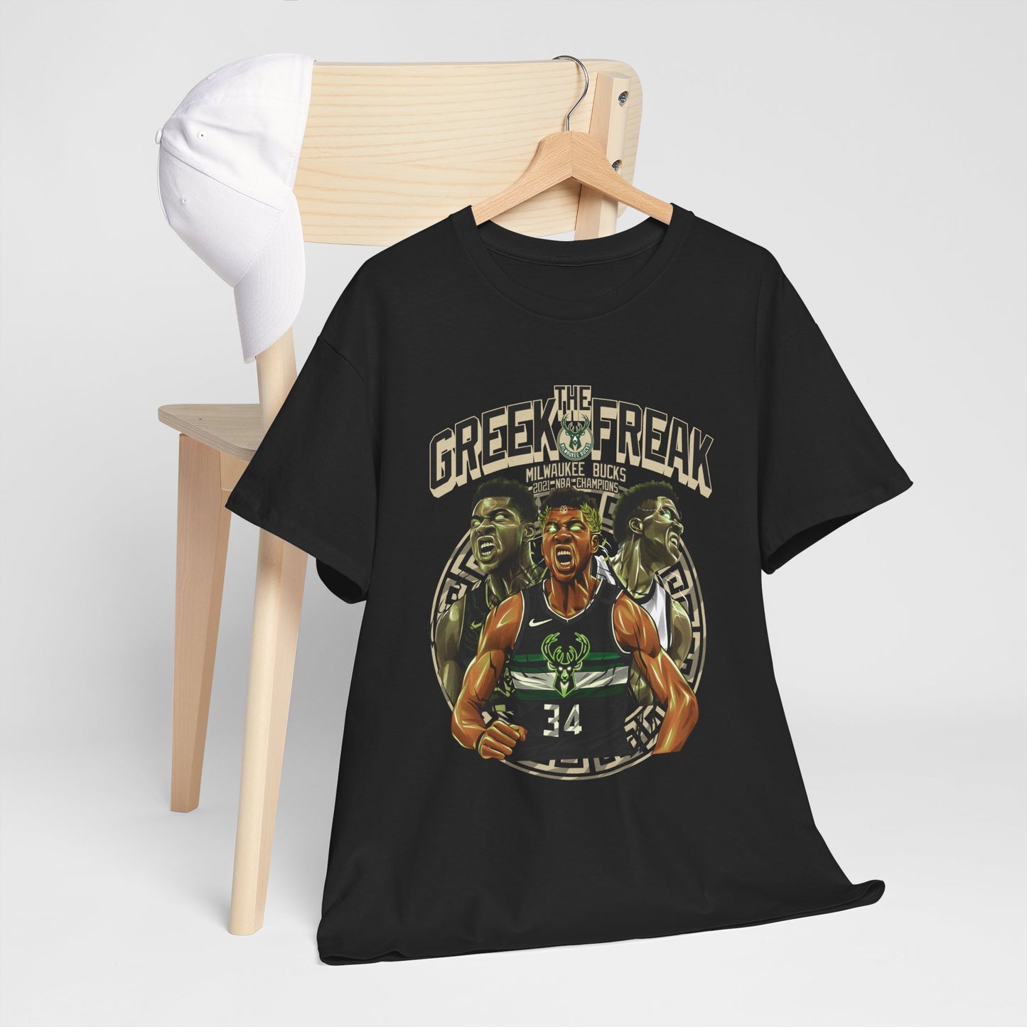 Giannis Antetokounmpo Greek Freak Tee