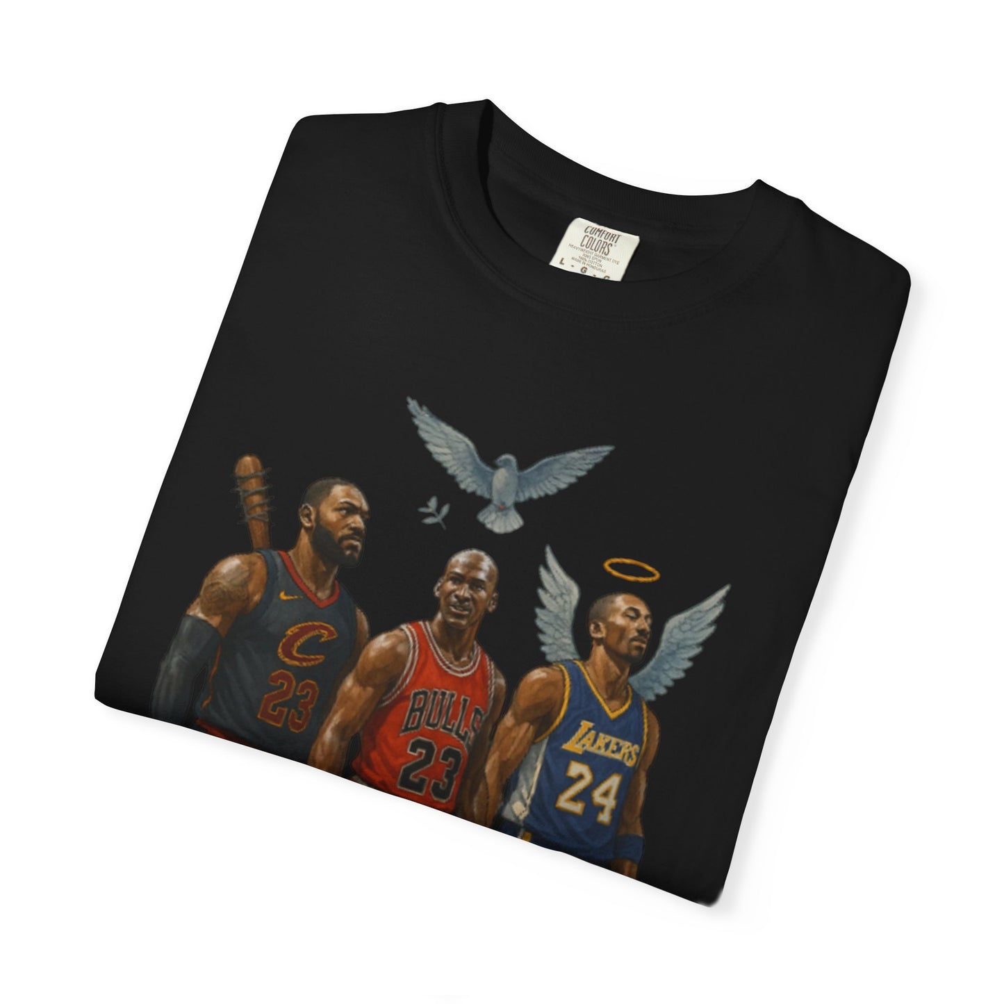Basketball Legends T-shirt - Kobe LeBron Michael Jordan