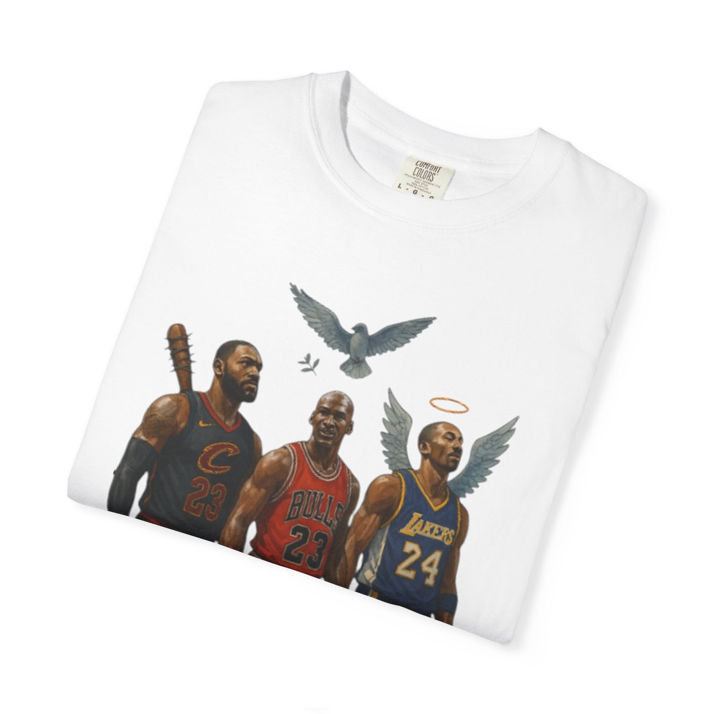 Basketball Legends T-shirt - Kobe LeBron Michael Jordan