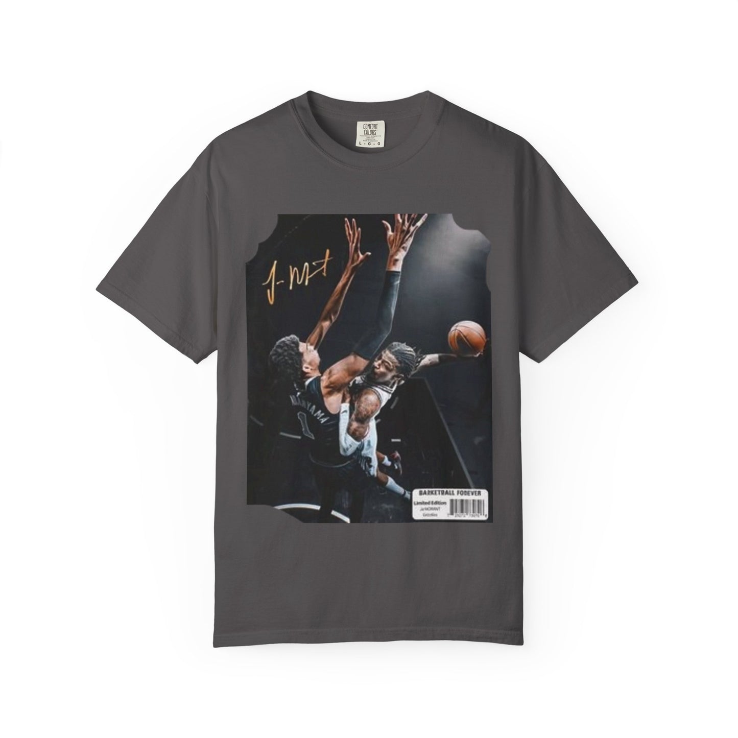 Basketball T-Shirt - Ja Morant Dunking on Weby