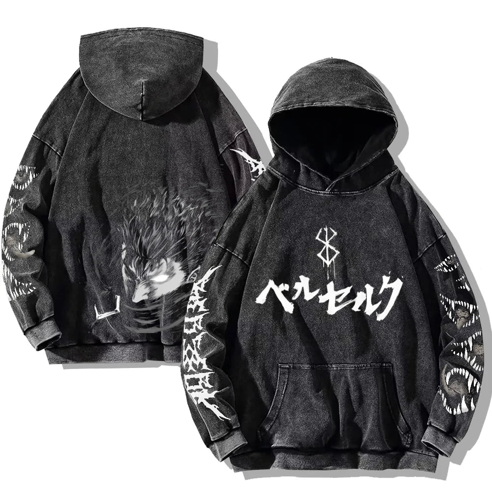 Gothic Vintage Oversized Hoodie