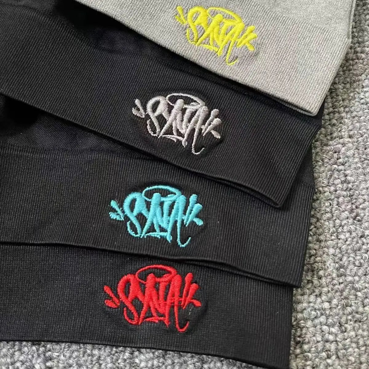 Sy World Letter Embroidery Cap