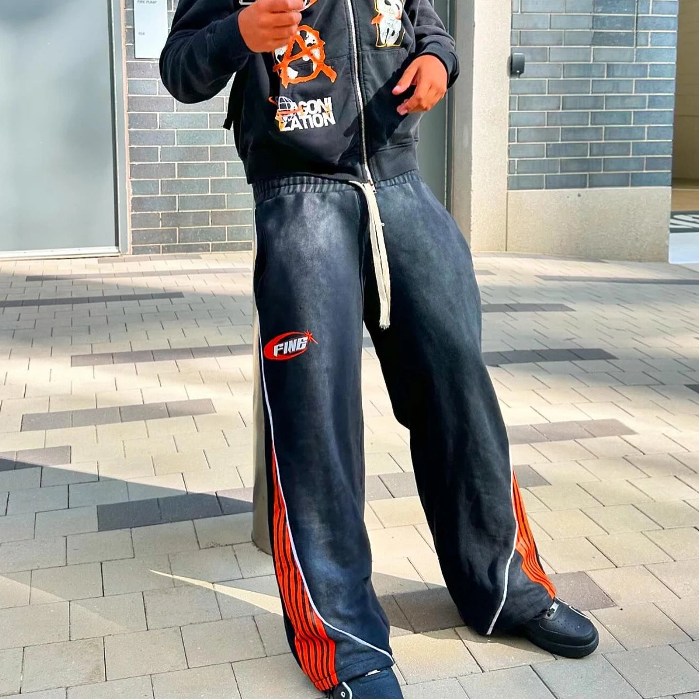 Y2K Cargo Jogger Pants  Unisex Retro